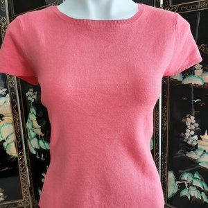 Silk Short Sleeved Sweater